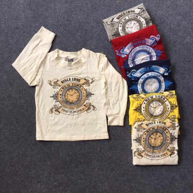 Combo 5 Áo cotton bé trai