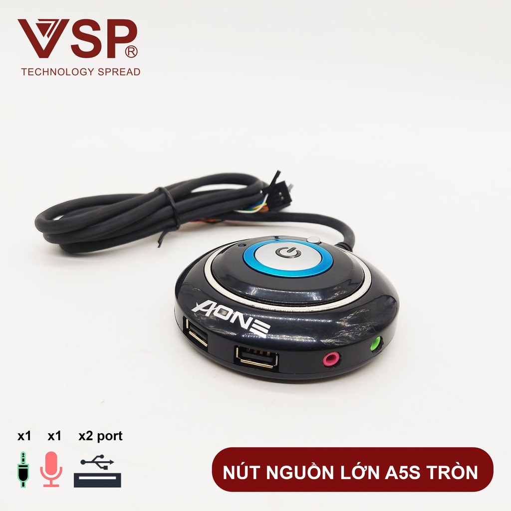 Nút Nguồn Aone Loại dán tròn