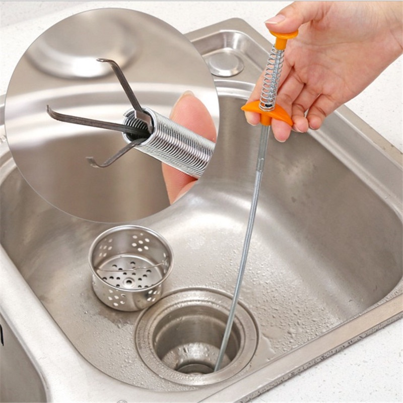 CÂY GẮP RÁC ỐNG CỐNG- Dụng Cụ Gắp Rác Thông Tắc Cống Gắp Đồ Vặt Bị Rơi Xuống Gầm Giường Gầm Tủ..