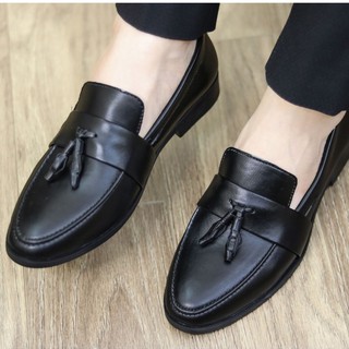 Giày Da nam xả kho giá gốc- giày lười nam-mã L192