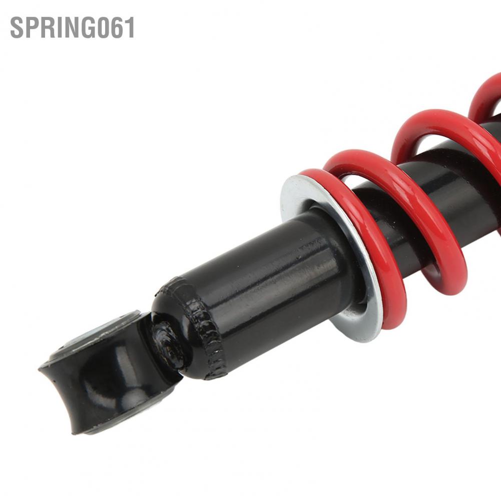 Spring061 250mm/9.8in Motorcycle Shock Absorber with Red Spring Universal for 50cc‑125cc Dirt Pit Bike ATV Go Kart