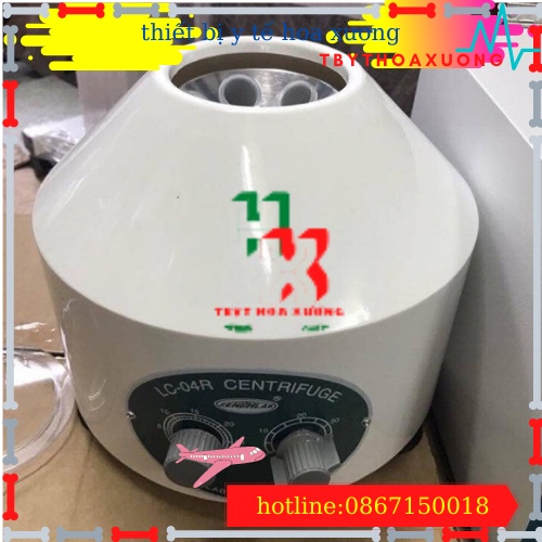 Máy Li Tâm 6 Ống LC-04R Tách Huyết Thanh Huyết Tương Làm PCR