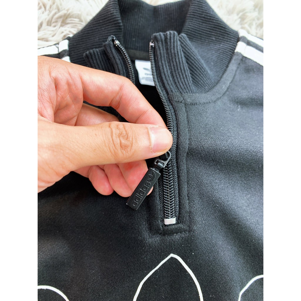 (HÀNG XUẤT XỊN) Áo das tay dài 1413ZIP - COLORBLOCK 1/4 SWEATSHIRTS Made in Cambodia full tag code SIZE S M L