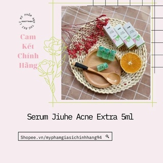 Serum Mụn Jiuhe ❤️Chính Hãng❤️ Serum Dưỡng Da Mụn Jiuhe Acne Extra 5ml Thanh Tô Chuyên Mụn