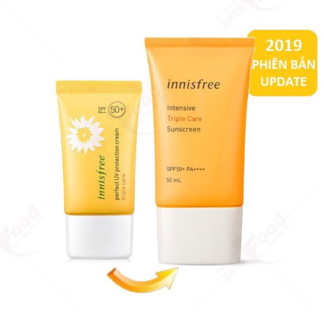 Kem chống nắng Innisfree Intensive Triple Care Sunscreen 20ml | BigBuy360 - bigbuy360.vn