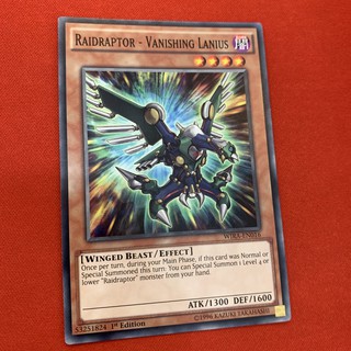 [Thẻ Bài Yugioh Chính Hãng] Raidraptor - Vanishing Lanius