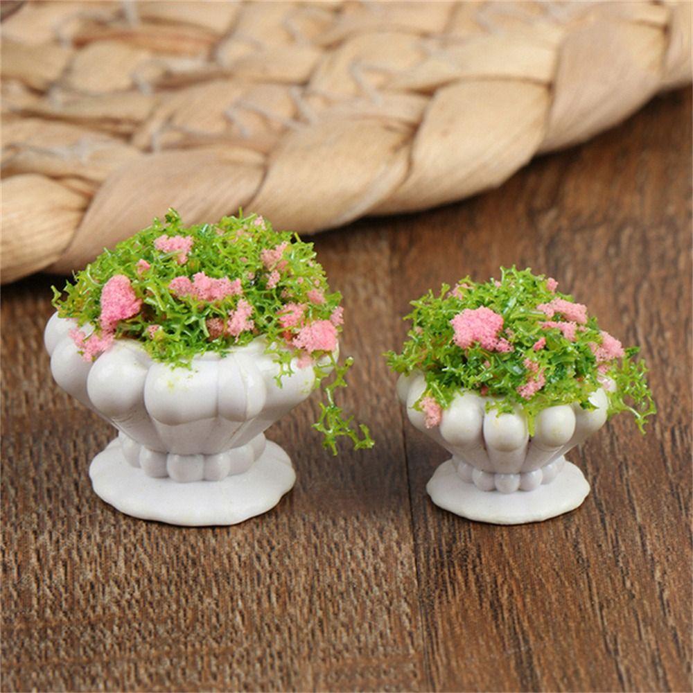 Chậu Cây Cảnh Mini Trang Trí Nhà Búp Bê 1: 12
