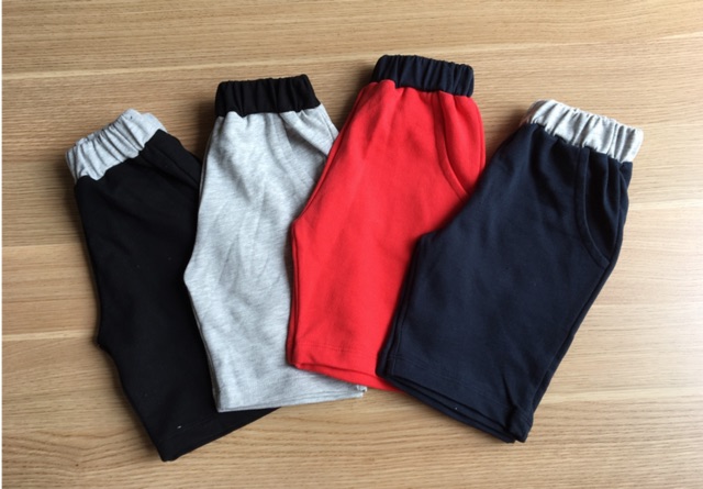 Quần lửng da cá bé trai bé gái 8-25kg