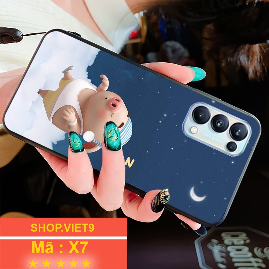 Ốp lưng điện thoại cho OPPO RENO 3 / 4 / 5,ốp nhựa in hình sang trọng dễ thương Shop.viet9