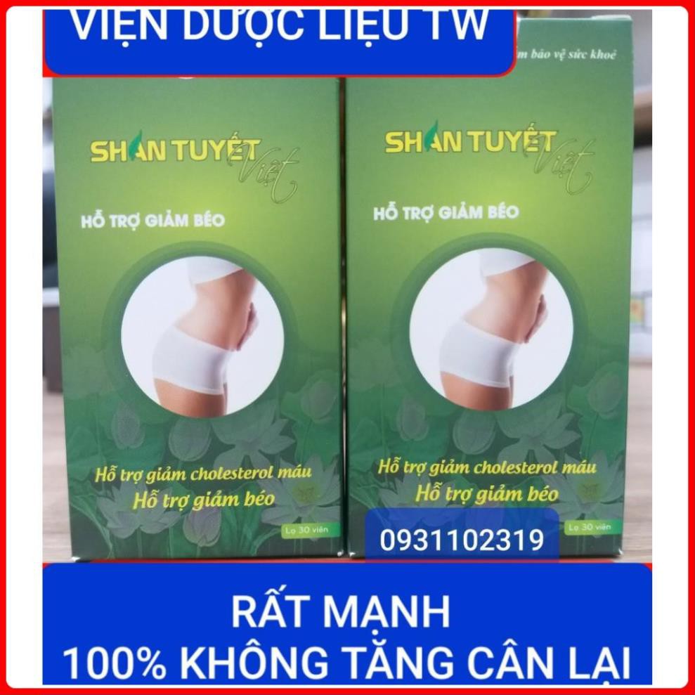 [GIẢM 9KG KHÔNG TĂNG LẠI] Shan Tuyết Việt - Nhà Thuốc Viện Nghiên cứu và phát triển Y dược Dân Tộc