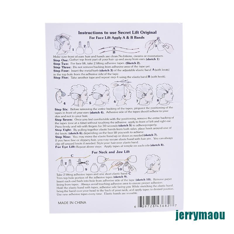 [JERM] 40PC/Set Instant Face Neck and Eye Lift Face Lift Tapes Anti- Wrinkle  RAOU | BigBuy360 - bigbuy360.vn