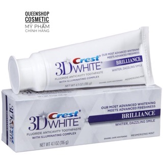 KEM ĐÁNH RĂNG CREST 3D WHITE BRILLIANCE 116g