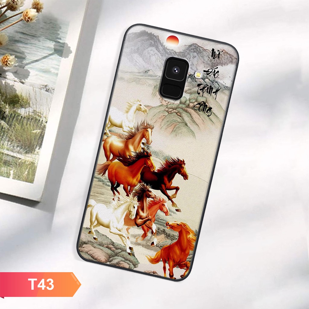 Ốp lưng Samsung A6 - A6 Plus - A8 - A8 Plus in hình may mắn tài lộc