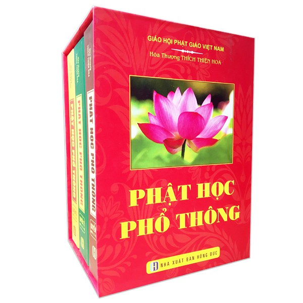 Sách - Phật học phổ thông (bộ 3 quyển - bìa cứng)