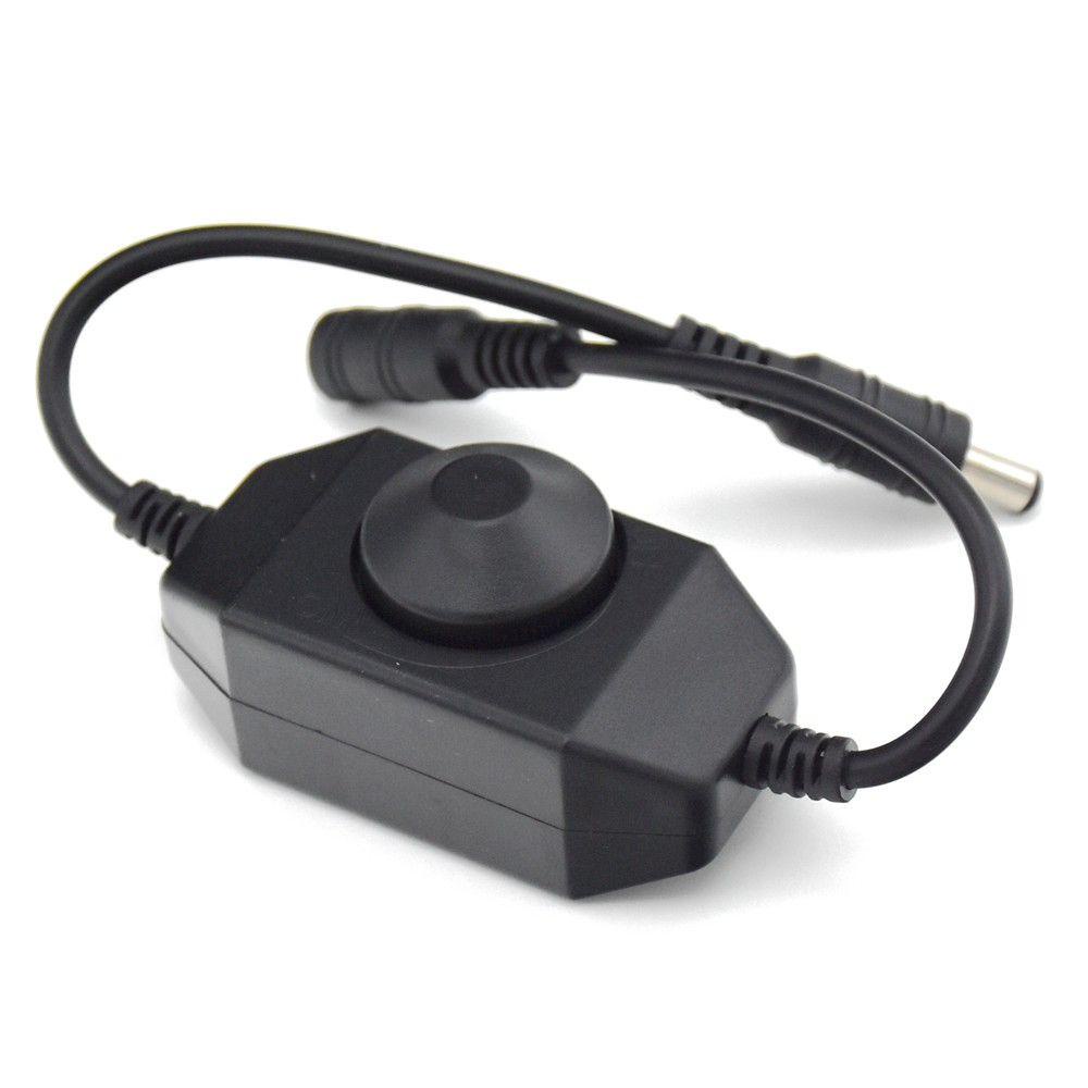 LAKAMIER Công TắC ĐiềU ChỉNh Độ SáNg ĐèN LED 12V - MàU Đen /