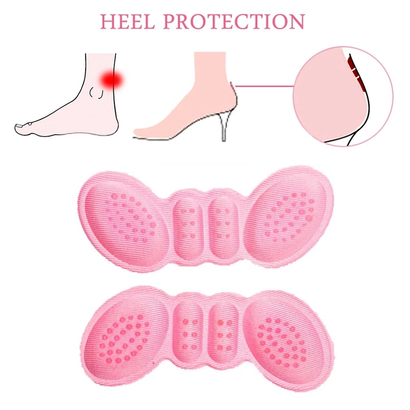 [1 Pair Women foam Soft Foot Heel Shoes Insoles] [Women High Heels Foot Heel Pads] [Breathable Health Care Foot Pain Relief Shoe Insole]