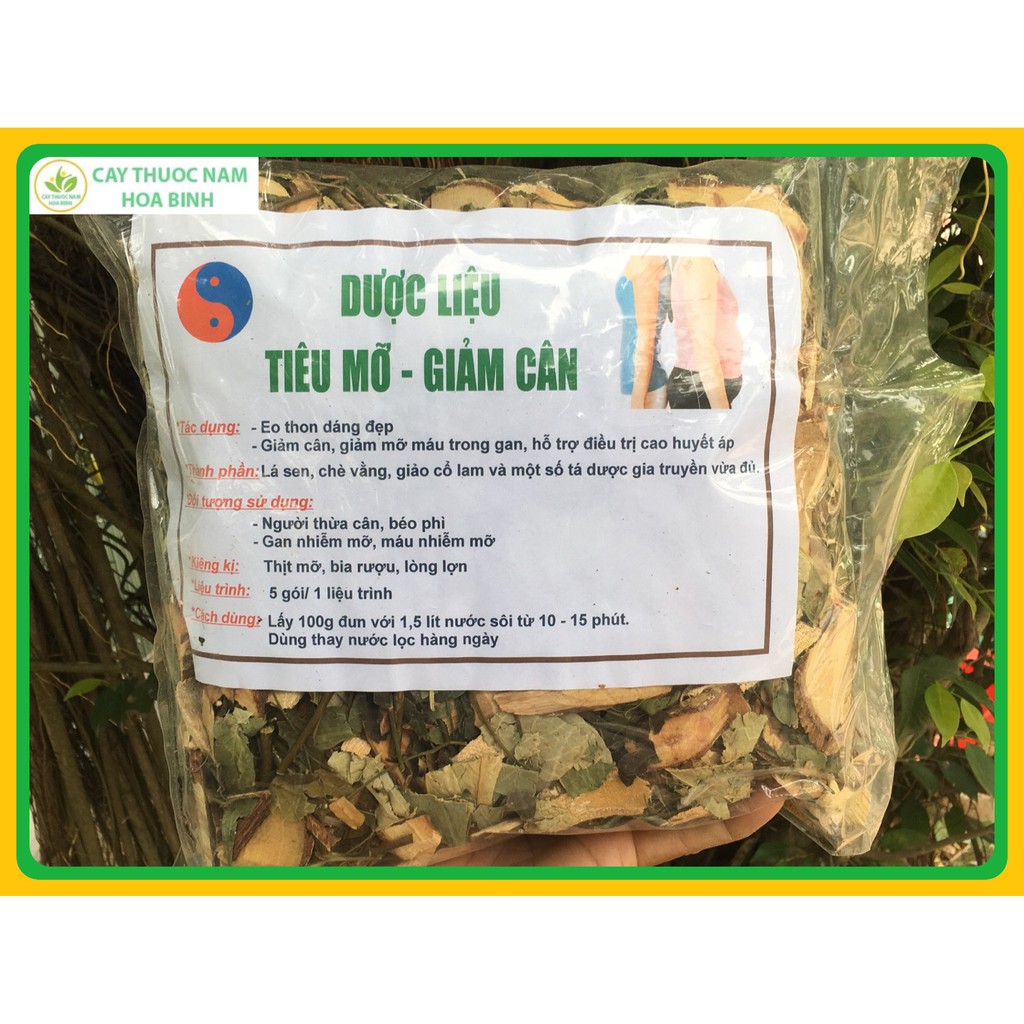 1kg gồm 15 vị dược liệu tiêu mỡ giảm cân cực hiệu quả