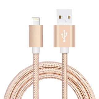 CÁP DÙ SẠC NHANH IPHONE 2 MÉT - MÀU BẠC
