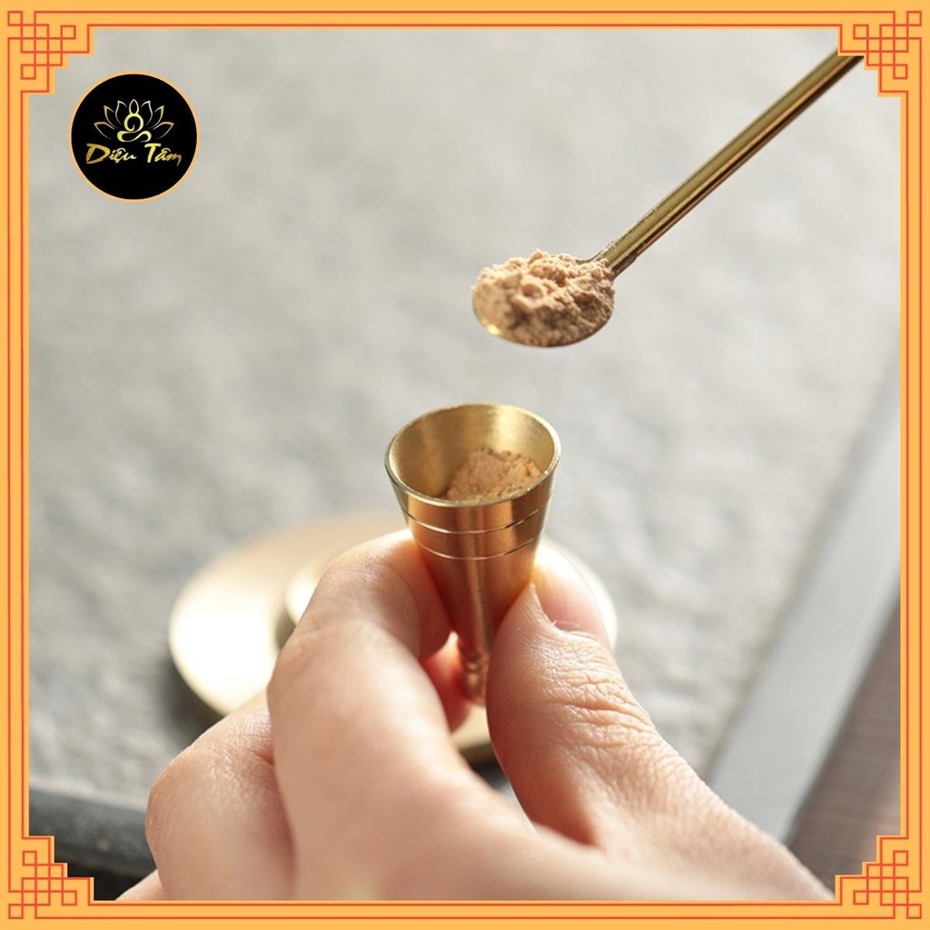 Bộ khuôn tạo nụ trầm hương dụng cụ dùng cho lư xông trầm , trầm bột, bột phong thủy chất liệu đồng nguyên chất
