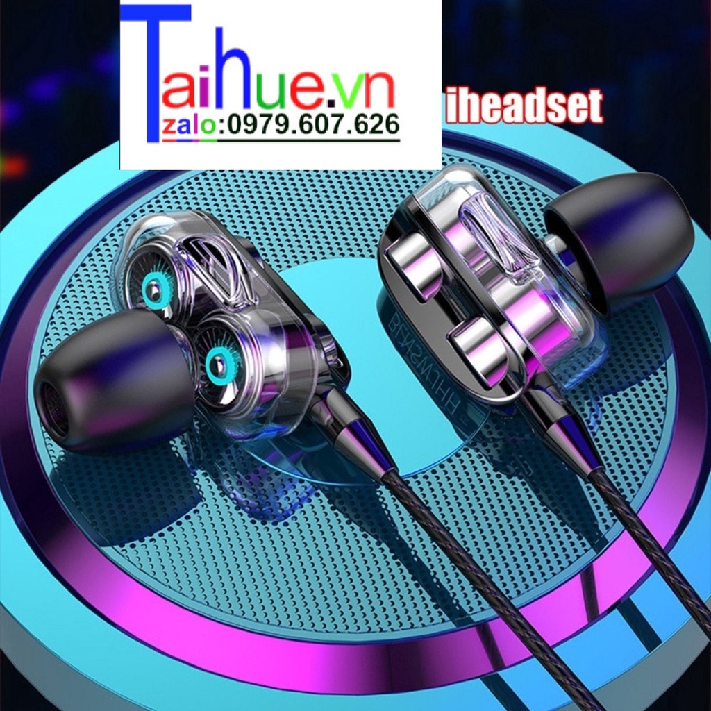Tai Nghe Gaming Có Dây Nhét Tai Chơi Game Chống Ồn Có Mic Cho PC điện thoại