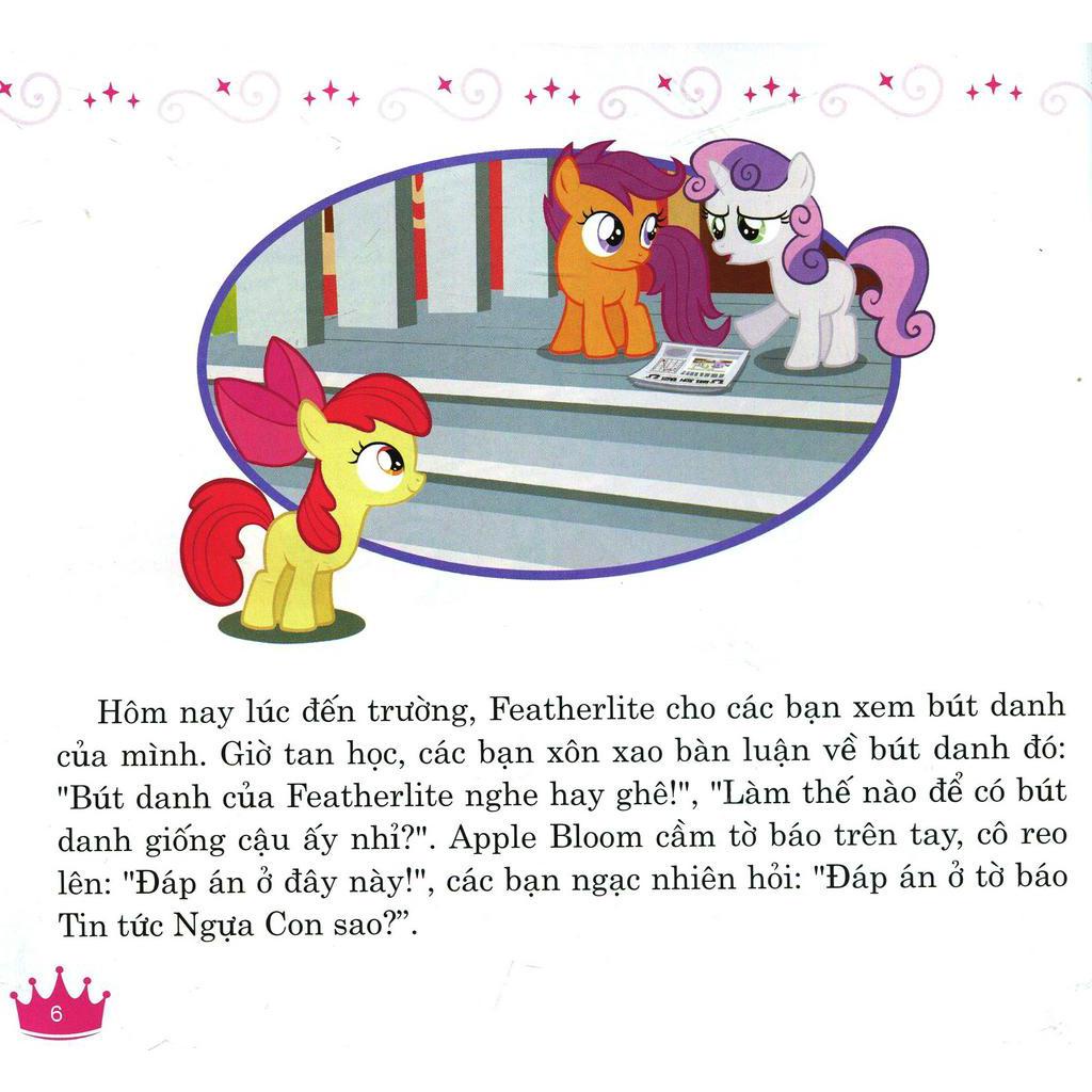 Sách My Little Pony - Tờ Báo Tường Sóng Gió