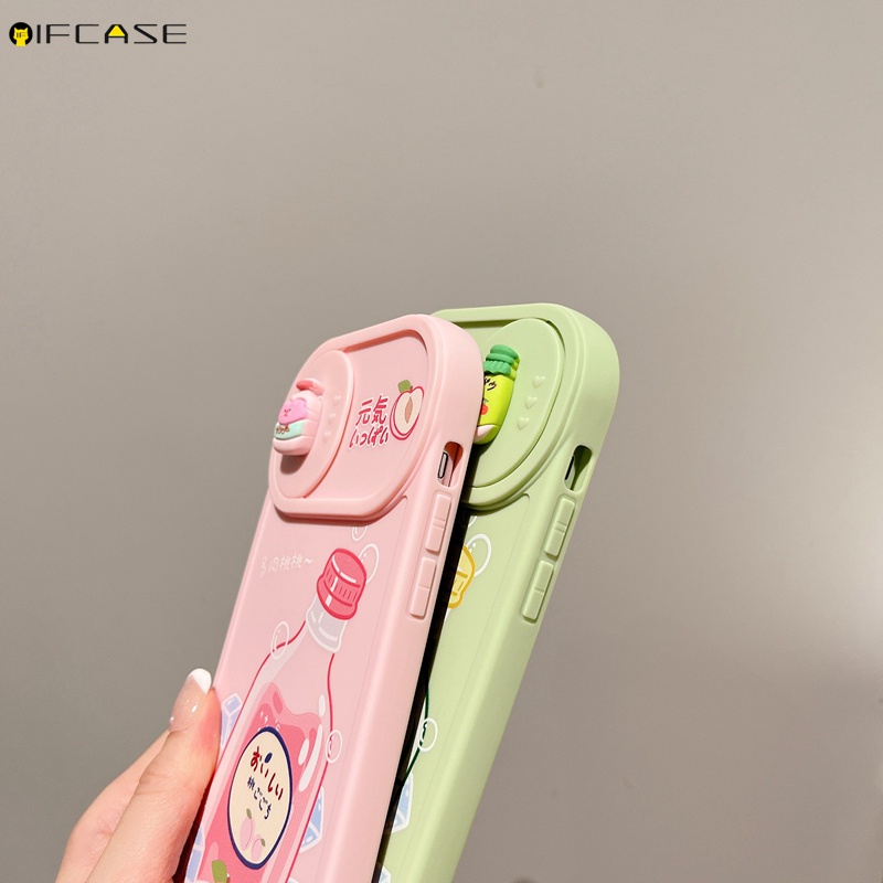 Ốp Điện Thoại Chống Sốc Họa Tiết Trái Đào Cho iPhone 13 12 11 Pro Max XS Max XR X