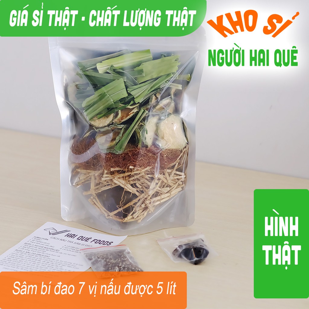 Sâm bí đao hạt chia MỚI 7 vị nấu được 5 LÍT - KHO SỈ NGƯỜI HAI QUÊ - HAIQUE FOODS