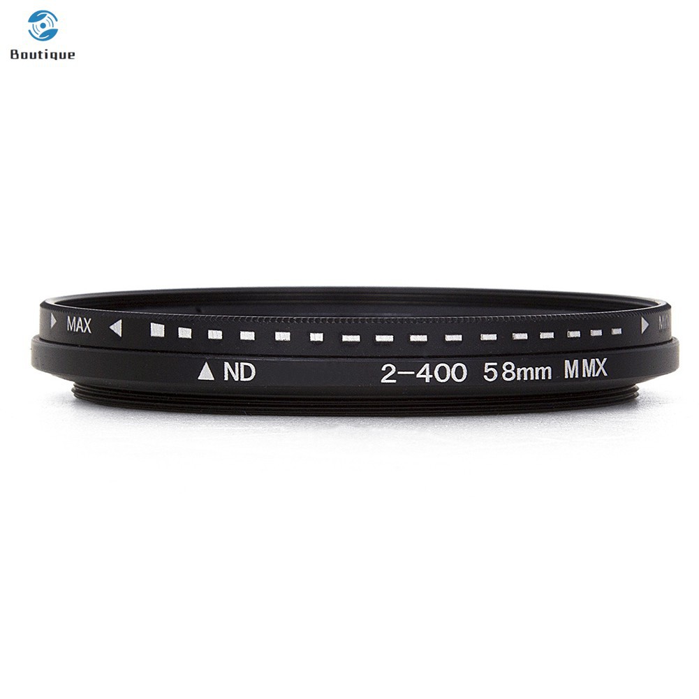 Kính lọc ND có thể điều chỉnh 2 sang ND400 tự nhiên cho ống camera