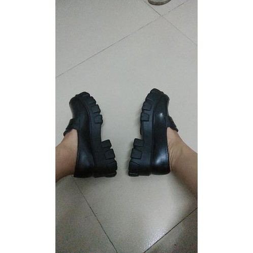 (ORDER) Giày da nữ đế cao 5cm mũi tròn( Ảnh thật ở cuối) | BigBuy360 - bigbuy360.vn