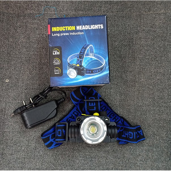 [SALE VÔ ĐỊCH] Đèn pin đội đầu Induction Headlights mới nhất 2019 + TẶNG ngay bộ sạc