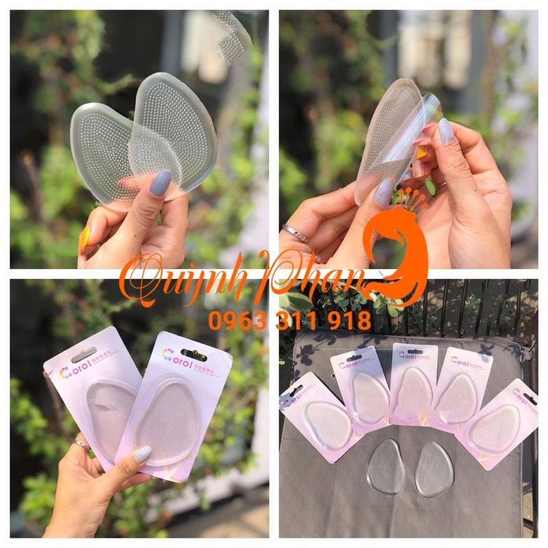 Lót giầy silicon chống đau chân cải thiện siZe giầy loại tốt lót trước
