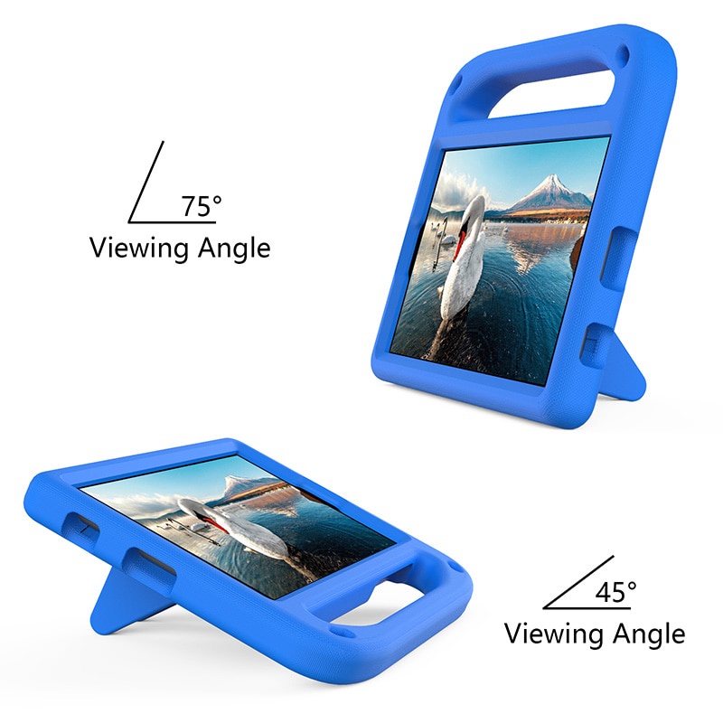 Ốp máy tính bảng Samsung Galaxy Tab A7 Lite 2021 8.7inch Sm T220 T225 bằng EVA chống sốc có giá đỡ an toàn cho trẻ em