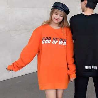 Áo nỉ Sweater (Cam)