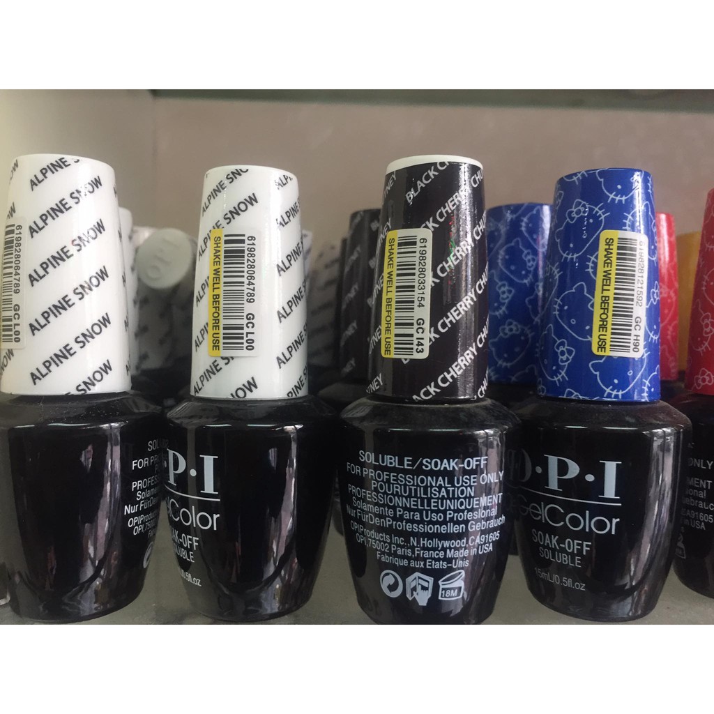 Sơn Gel OPI - Lẻ 1 Chai