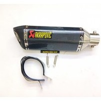 Exciter_ Lon pô akrapovic carbon lục giác