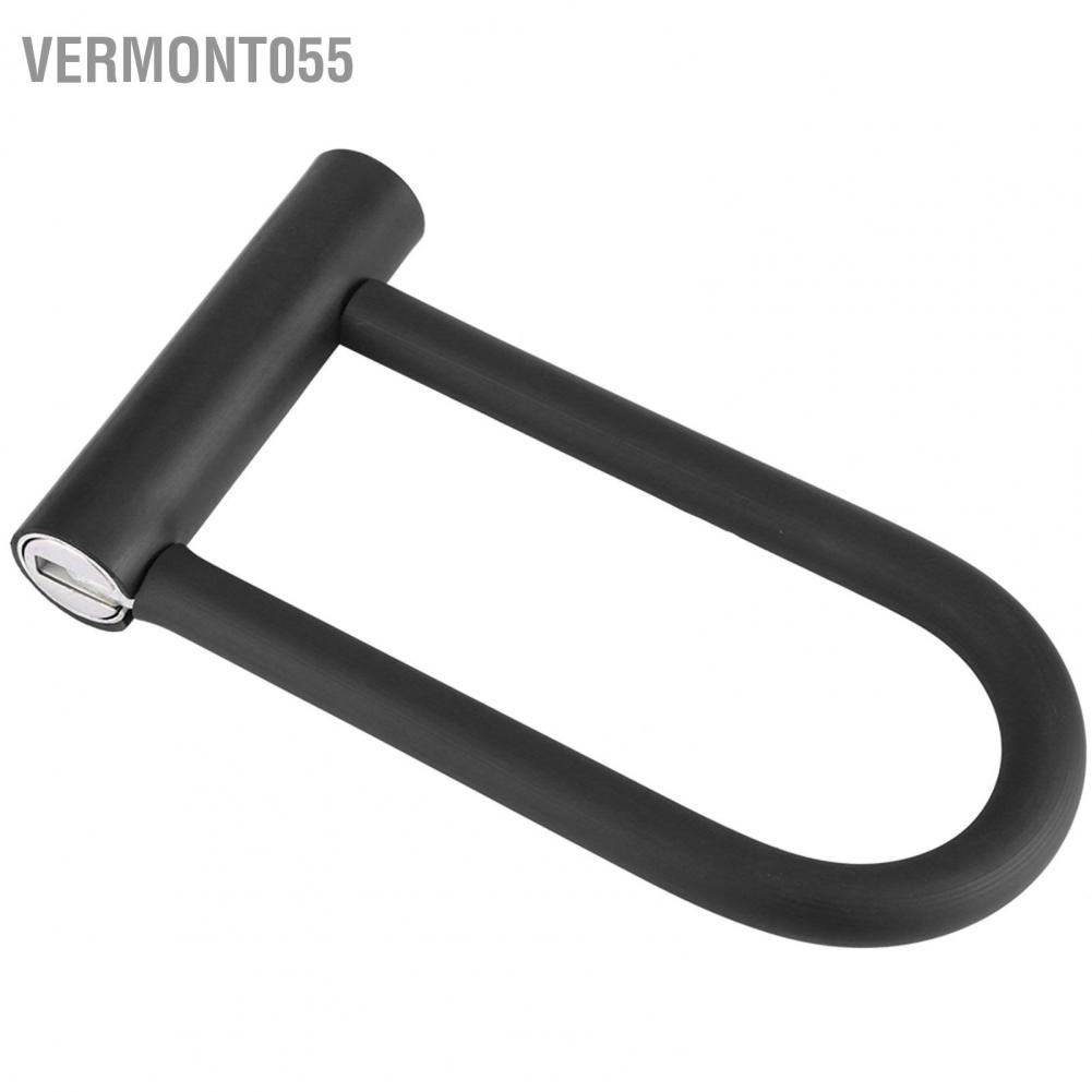 Vermont055 Vermont055 Xe đạp xe Khóa định hình bằng thép chống trộm Chống thấm nước Ổ khóa lõi đồng nguyên chất rỉ