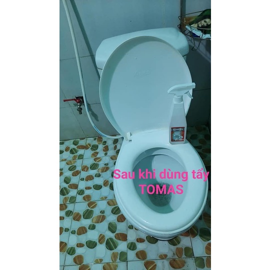 SIÊU TẨY TOILET TOMAS DẠNG XỊT SIÊU SẠCH, TIẾT KIỆM - CHAI 720G