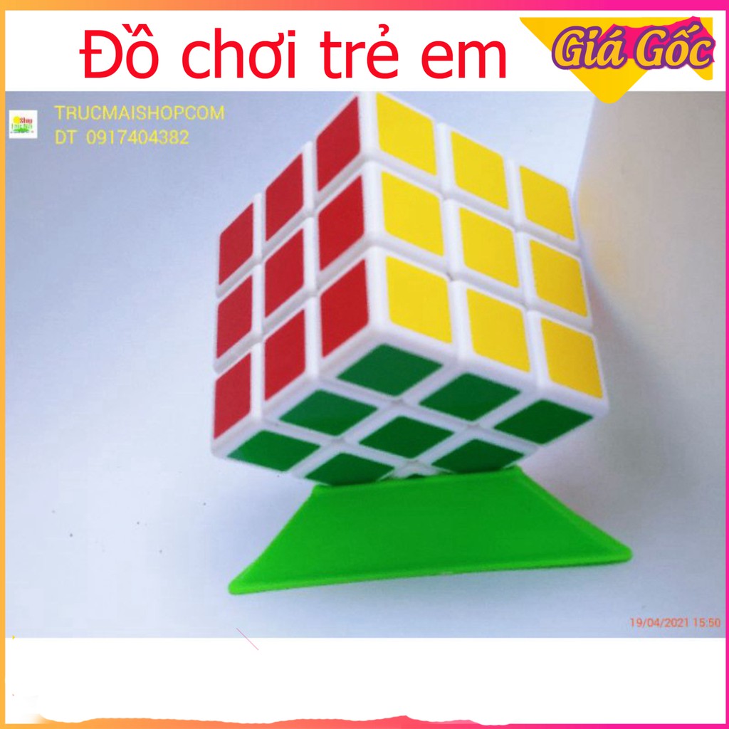 [Giá Xưởng] [Tặng đế kê] Rubik 3x3 Rubic 3 Tầng Robich Khối Lập Phương Ma Thuật