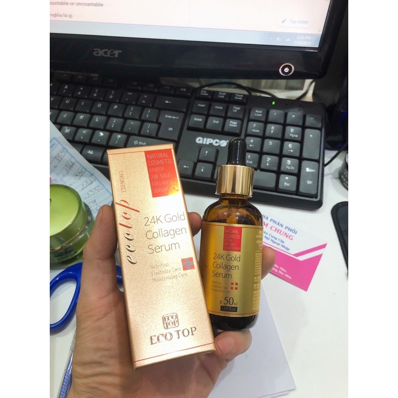 Serum Ecotop 24K Gold Collagen 50ml