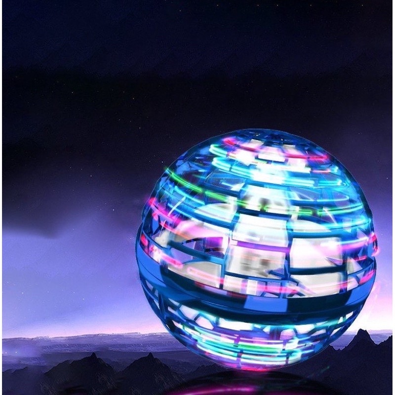 Đồ Chơi Bóng Bay UFO, Quả Cầu Ma Thuật Phát Sáng Lơ Lửng Có Đèn Nhấp Nháy Nhiều Màu Sắc ★Quả Cầu Ma Thuật★