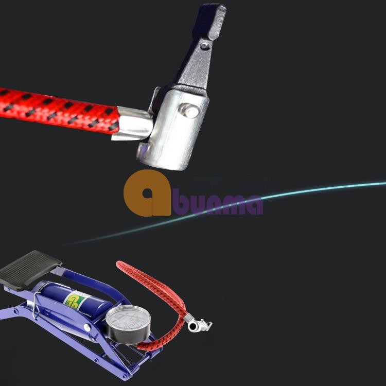 Máy bơm lốp ô tô TBO-00, Bơm ô tô đạp chân, Bơm xe máy, xe đạp, Bơm bóng, Bơm du lịch
