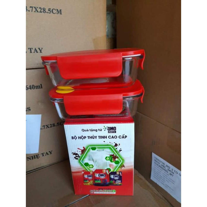 Hộp thuỷ tinh chịu nhiệt..