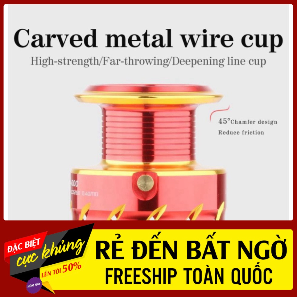 MÁY CÂU CÁ DEUKIO CS ( TẶNG CƯỚC 250M CACBON NHẬT BẢN ) MÁY CÂU ĐỨNG KIM LOẠI 1000 - 7000 Đời 2021 -DCYT ĐỒ CÂU A QUÂN