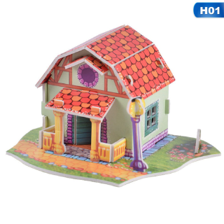 Bộ Xếp Hình 3d Hình Tháp Eiffel