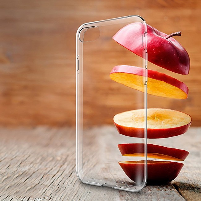 Ốp lưng dẻo VU Case iPhone 7,  7plus trong suốt