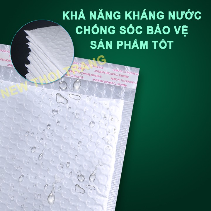 Combo 10 Túi Bóng Khí Gói Hàng Chống Sốc - Túi Xốp Hơi Niêm Phong X New Thoi Trang