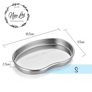 Khay hạt đậu inox, loại dày dặn (SML)