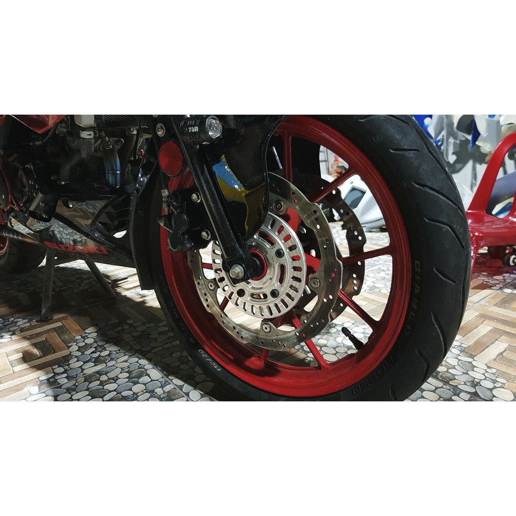 Bộ pát 2 đĩa đôi cho suzuki  gsx 150
