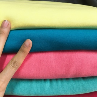 Set cotton sơ sinh mỗi màu 2m tổng 8 mét khổ 1m70