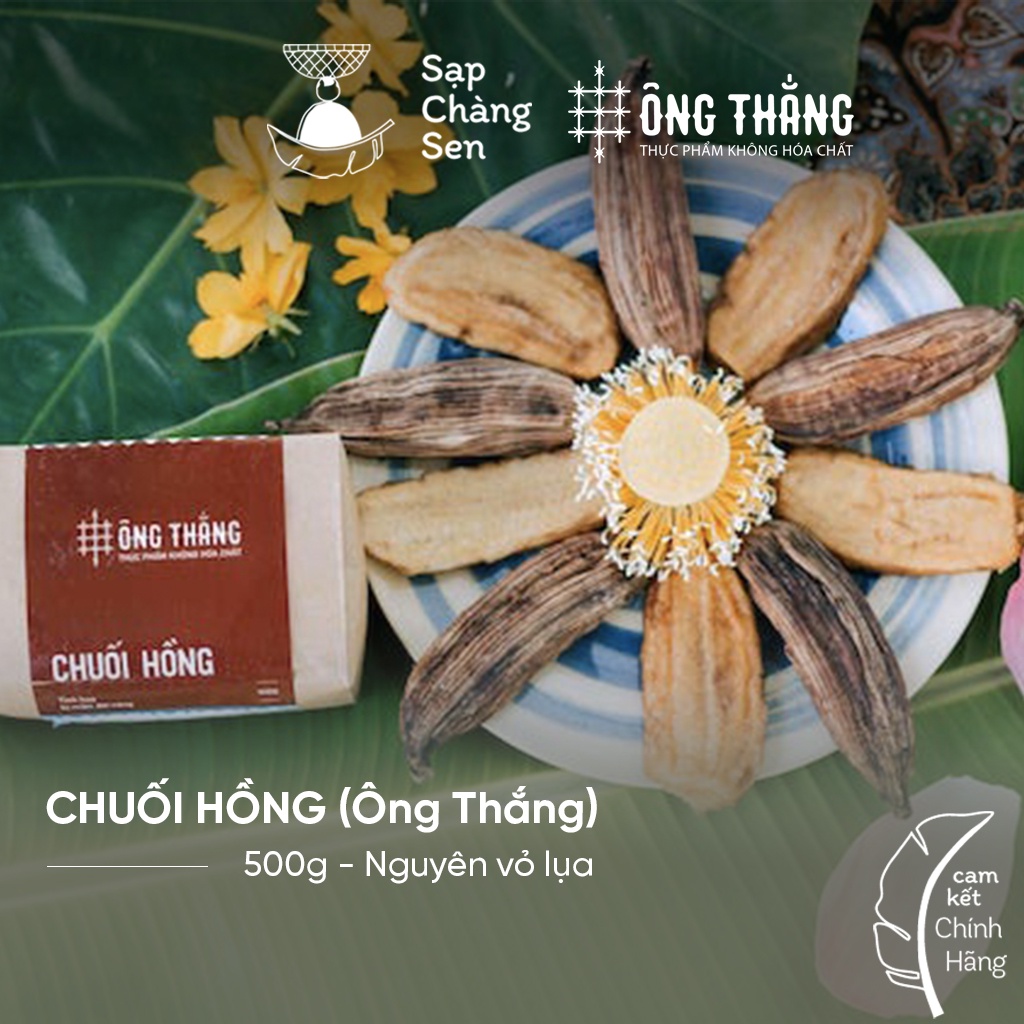 Chuối hồng Ninh Thuận (Ông Thắng) - 500g